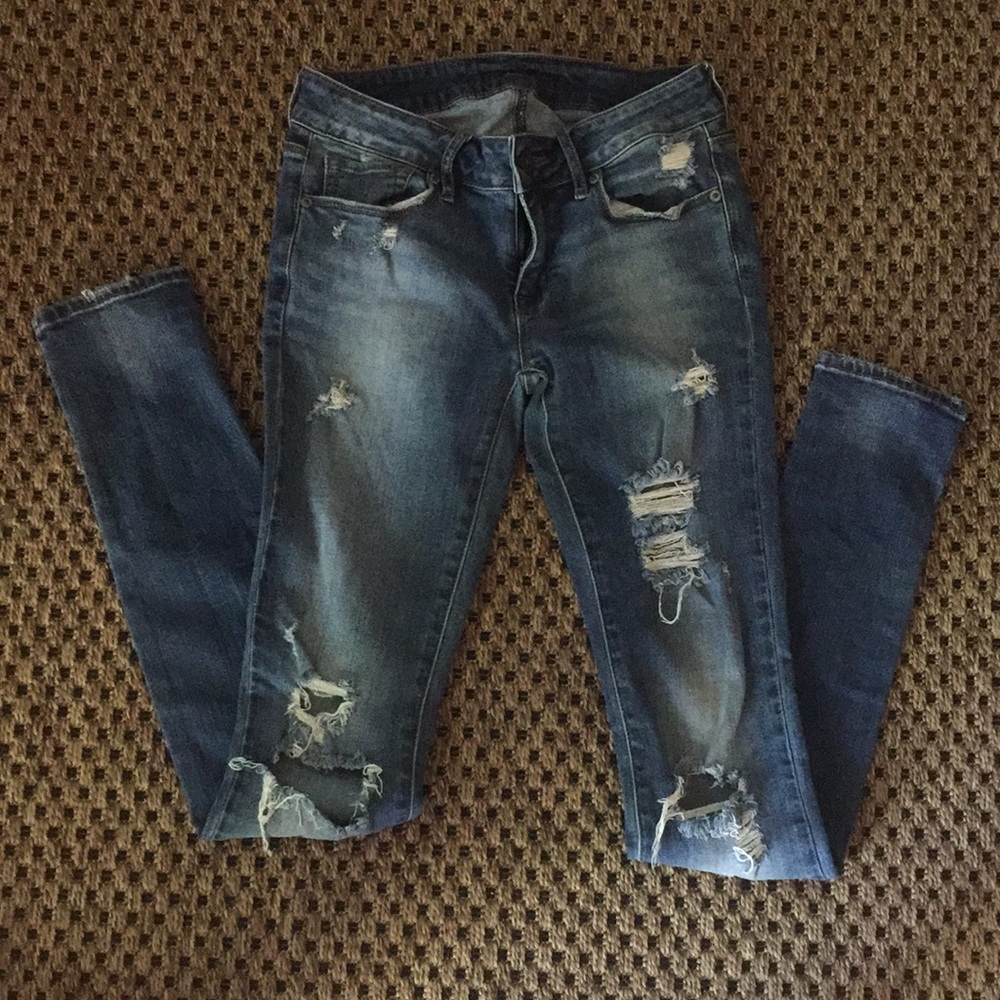 🔥BULLHEAD BLACK SKINNIEST JEANS🔥